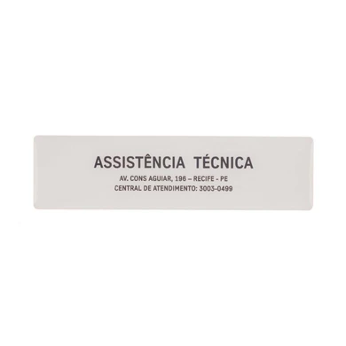 PLACA IDENTIFICACAO