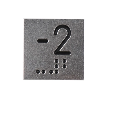 ETIQUETA "-2" BOTAO STEPC-PRETO