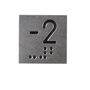 ETIQUETA "-2" BOTAO STEPC-PRETO