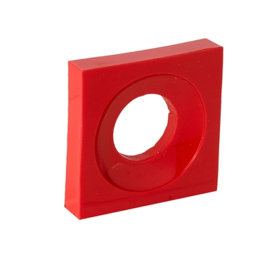 BOTAO ACRILICO VERMELHO DI 18