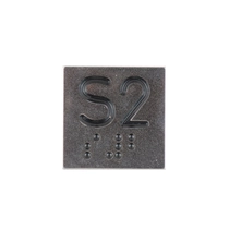 ETIQUETA S2 BOTAO STEPC - PRETO