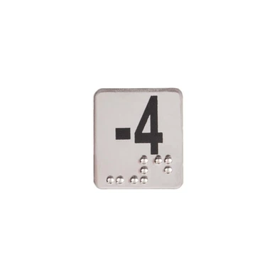 CARACTER EM BRAILLE - -4 KONE