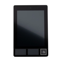 KIOSK 12" PT,C/ BOT ADA,S/ CAM,CART
