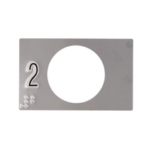 PAINEL 2 EM INOX ESTAMPADO