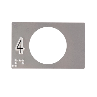 PAINEL 4 EM INOX ESTAMPADO