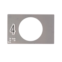 PAINEL 4 EM INOX ESTAMPADO