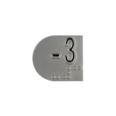 PAINEL -3 EM INOX ESTAMPADO
