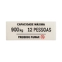 PLACA CAPAC. 12 PES./900KG PORTUGUE