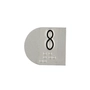 PAINEL 8 EM INOX ESTAMPADO