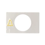 PAINEL ALARME EM INOX ESTAMPADO