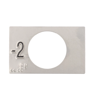 PAINEL -2 EM INOX ESTAMPADO