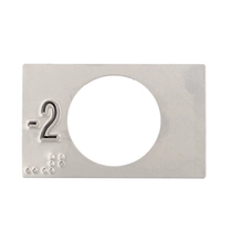 PAINEL -2 EM INOX ESTAMPADO