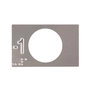 PAINEL -1 EM INOX ESTAMPADO