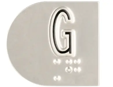 PAINEL G EM INOX ESTAMPADO