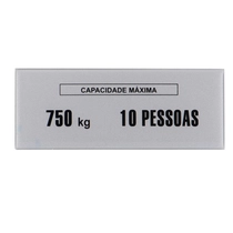 PLACA CAP MAXIMA S/ PESA. 10 PESS.