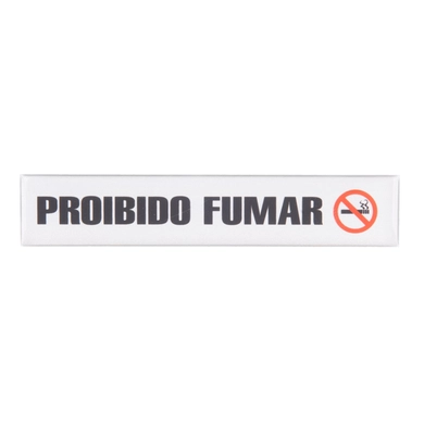 ETIQUETA PROIBIDO FUMAR (PORTUGUES)