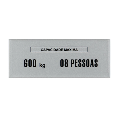 PLACA CAP MAXIMA S/ PESA 8 PESS.