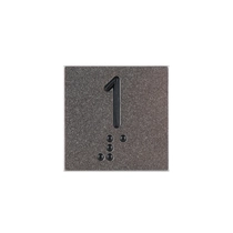 ETIQUETA "1" BOTAO STEPC PRETO