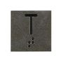 ETIQUETA "T" BOTAO STEP PRETO