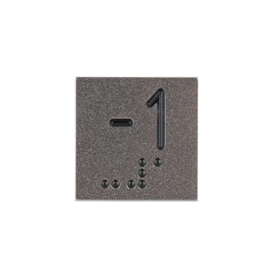 ETIQUETA "-1" BOTÃO STEPC-PRETO