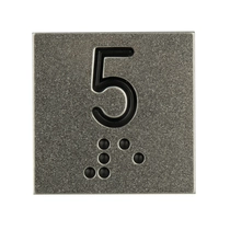 ETIQUETA "5" BOTAO STEP-PRETO