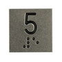 ETIQUETA "5" BOTAO STEP-PRETO