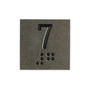 ETIQUETA "7" BOTAO STEPC-PRETO
