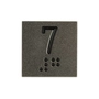 ETIQUETA "7" BOTAO STEPC-PRETO
