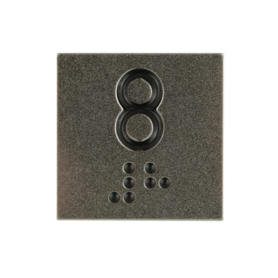 ETIQUETA "8" BOTAO STEPC-PRETO