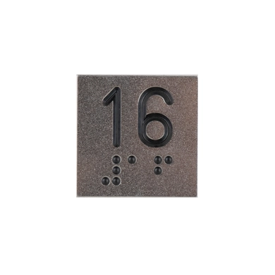 ETIQUETA "16" BOTAO STEPC-PRETO