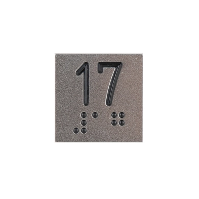 ETIQUETA "17" BOTAO STEPC-PRETO