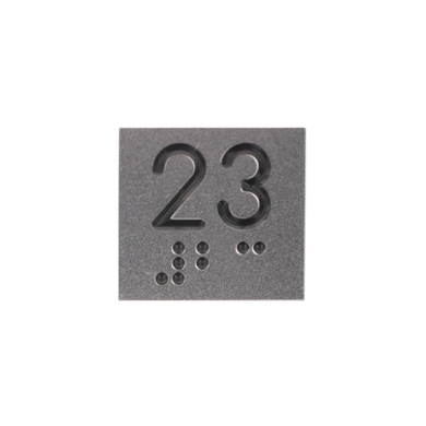ETIQUETA "23" BOTAO STEPC-PRETO