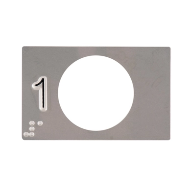 PAINEL 1 EM INOX ESTAMPADO