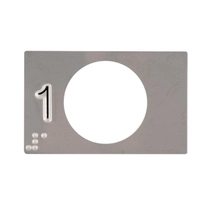PAINEL 1 EM INOX ESTAMPADO